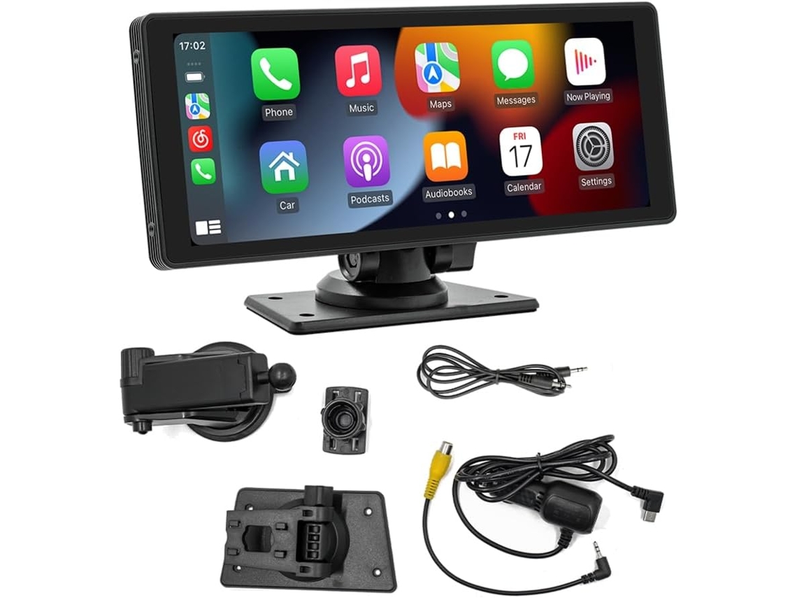 Tela de Navegação Automotiva de 10,26 Polegadas com Bluetooth e Reprodutor de Mp5 Portátil. SFUSHOS