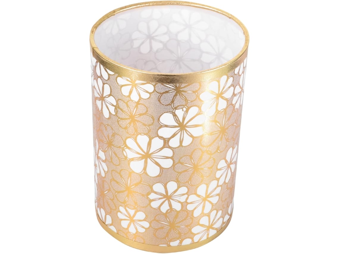 Tecido Decorativo com Estampa Floral para Abajur de Mesa, Substituto para Luminária de Escrivaninha. SFUSHOS
