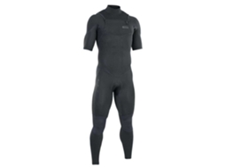 Terno de Neoprene Manga Curta com Zíper no Peito Element 2/2 Mm Cinzento Sion