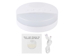 Primerox auxiliar de Sono Portátil com Ruído Branco Luz Noturna Carregamento Usb para Bebê Criança