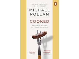 Livro Cooked de Michael Pollan e Michael Pollan (Inglês)