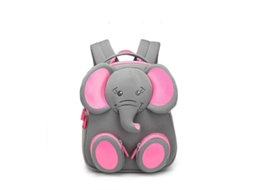 Mochila Infantil Adorável Elefante Para Pré Escola, Mochila Casual Anti Perda Olysi Shop