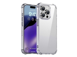 Capa Protetora Ipaky Crystal Clear Series À Prova De Choque Em Pc + Tpu Para Iphone 16e