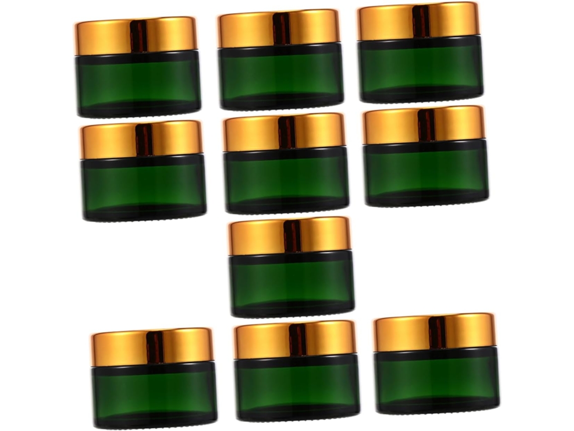 De 10 Frascos Coloridos Recarregáveis Para Creme De Cuidados Com A Pele, Produtos De Higiene Pessoal E Cosméticos.