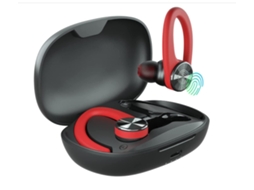 Earbuds Sem Fios Ios Yizhood Bluetooth Vermelho