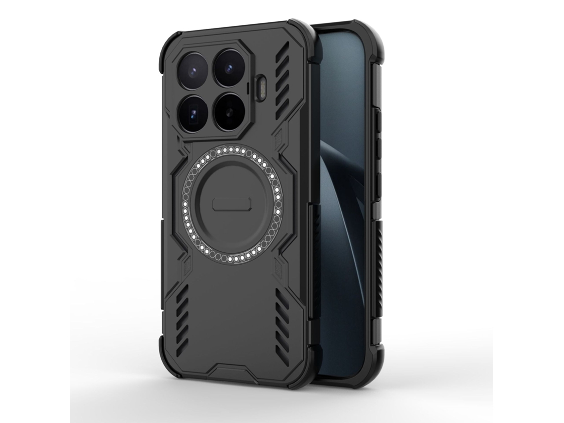 Capa Hexinyigjly Para Xiaomi 17, Com Suporte Preto