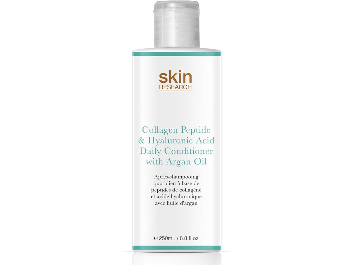 Condicionador SKIN RESEARCH Collagen Peptide & Hyaluronic Acid Daily com Óleo de Argão