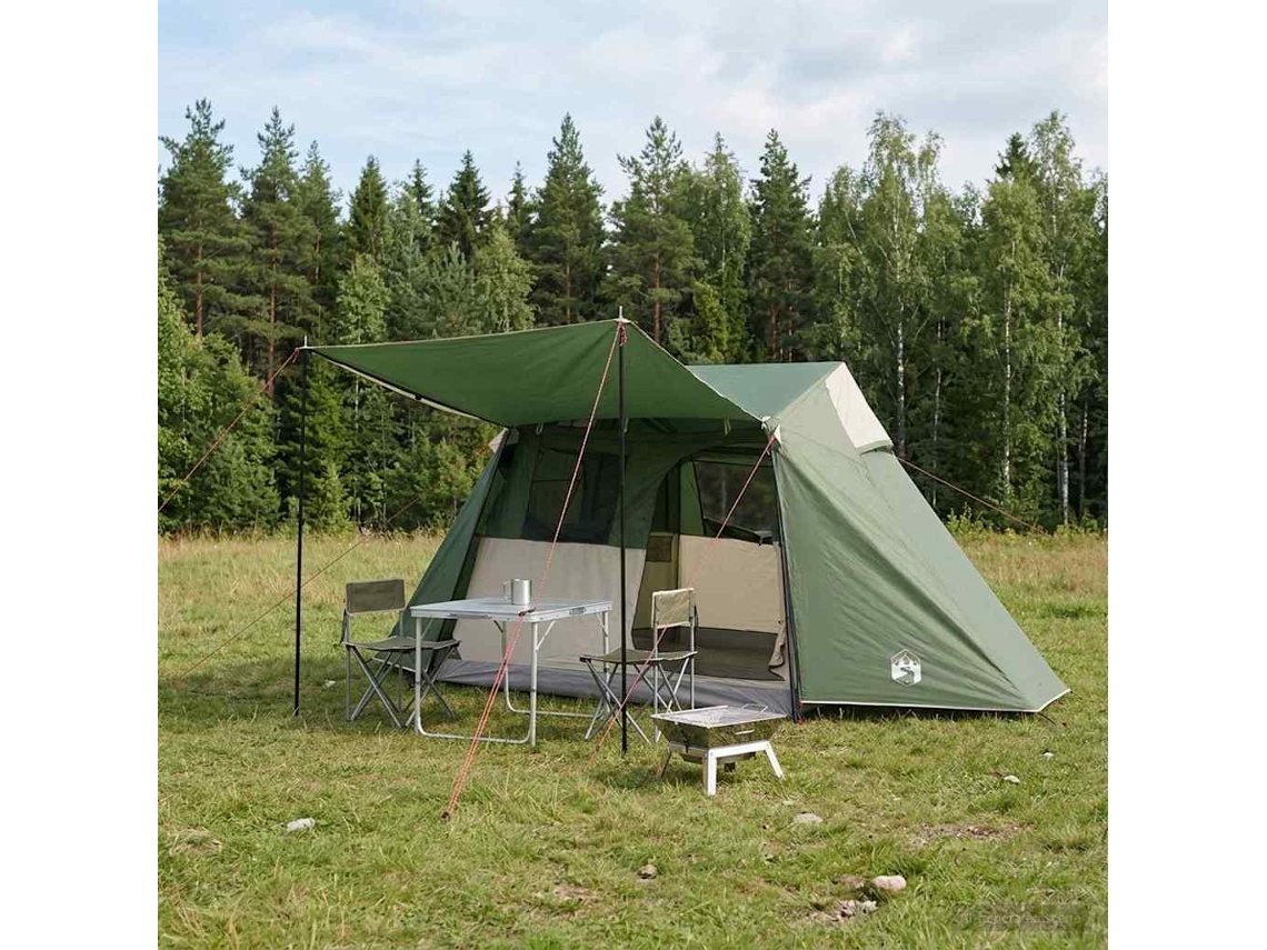 Vidaxl Tenda Túnel Verde 475 X 220 X 192 Cm