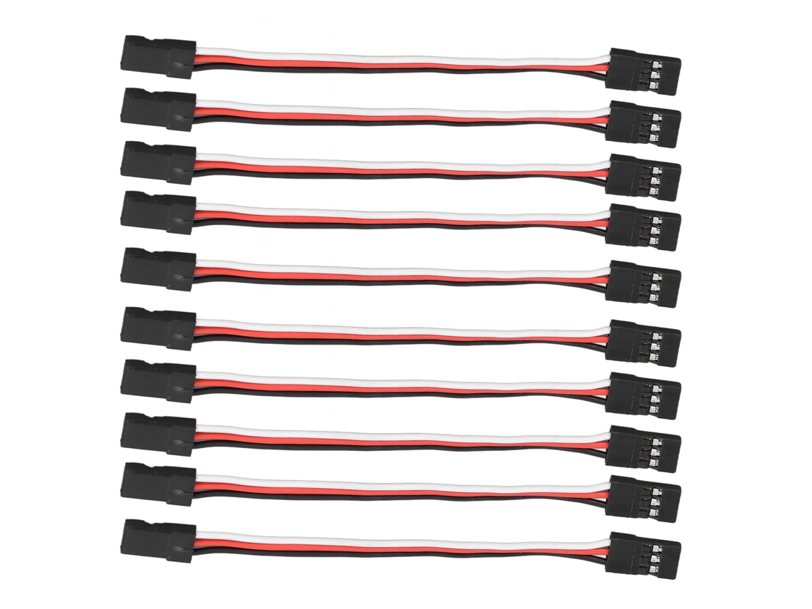 Laxiscreed Cabo De Extensão Para Servo De 3 Pinos Com Núcleo De Latão Para Carrinhos Modelismo