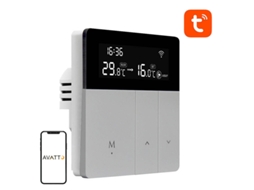 Termostato inteligente para caldeira AQS Avatto WT50 3A Wifi Tuya