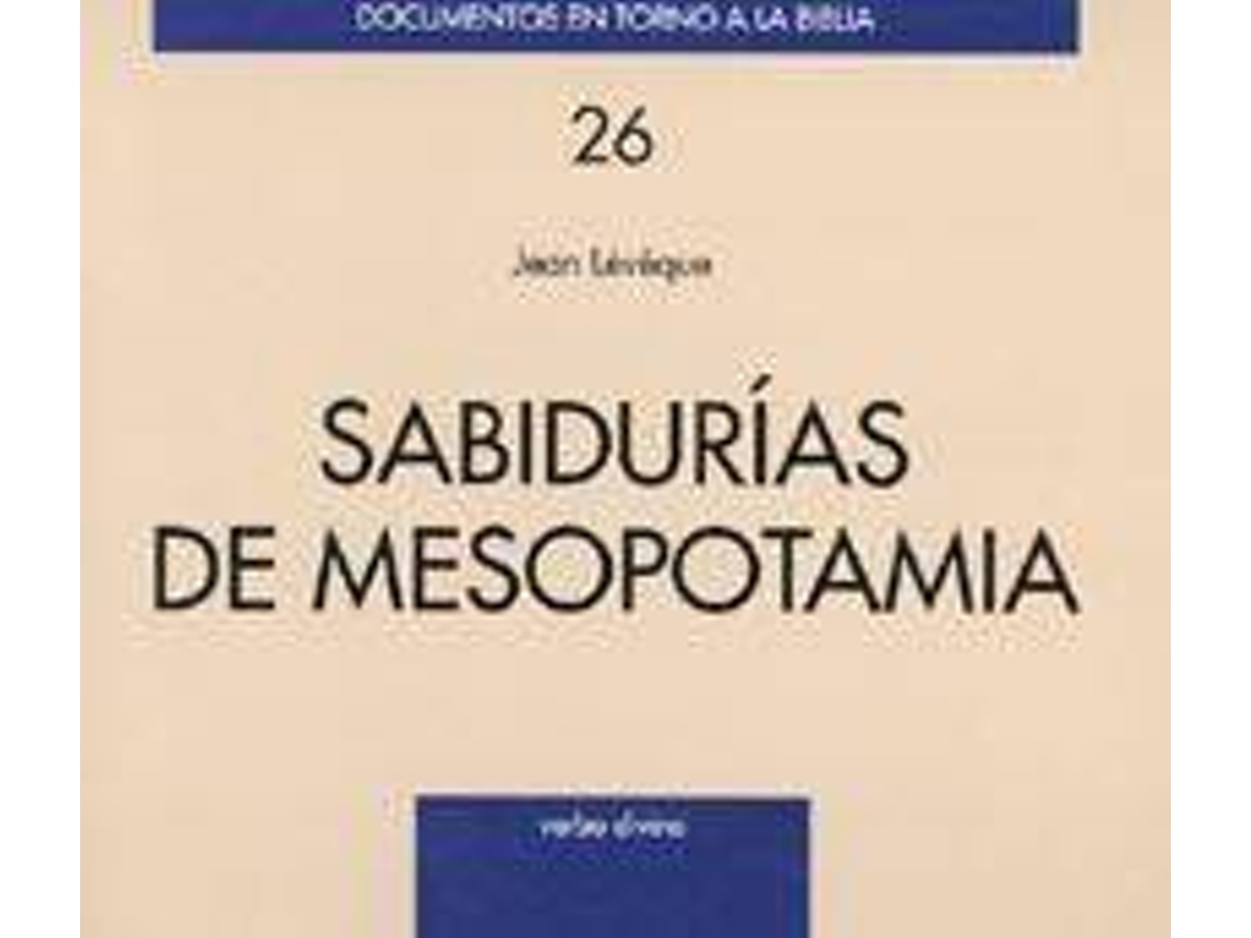 Livro Sabidurias Mesopotamia . de Jean Leveque (Espanhol)