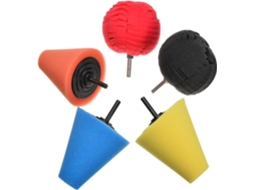 Conjunto De 5 Esponjas Para Polimento Carros