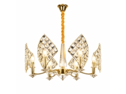 Candeeiro de Teto de Cristal PIBAOGU Asled 678 (âmbar)