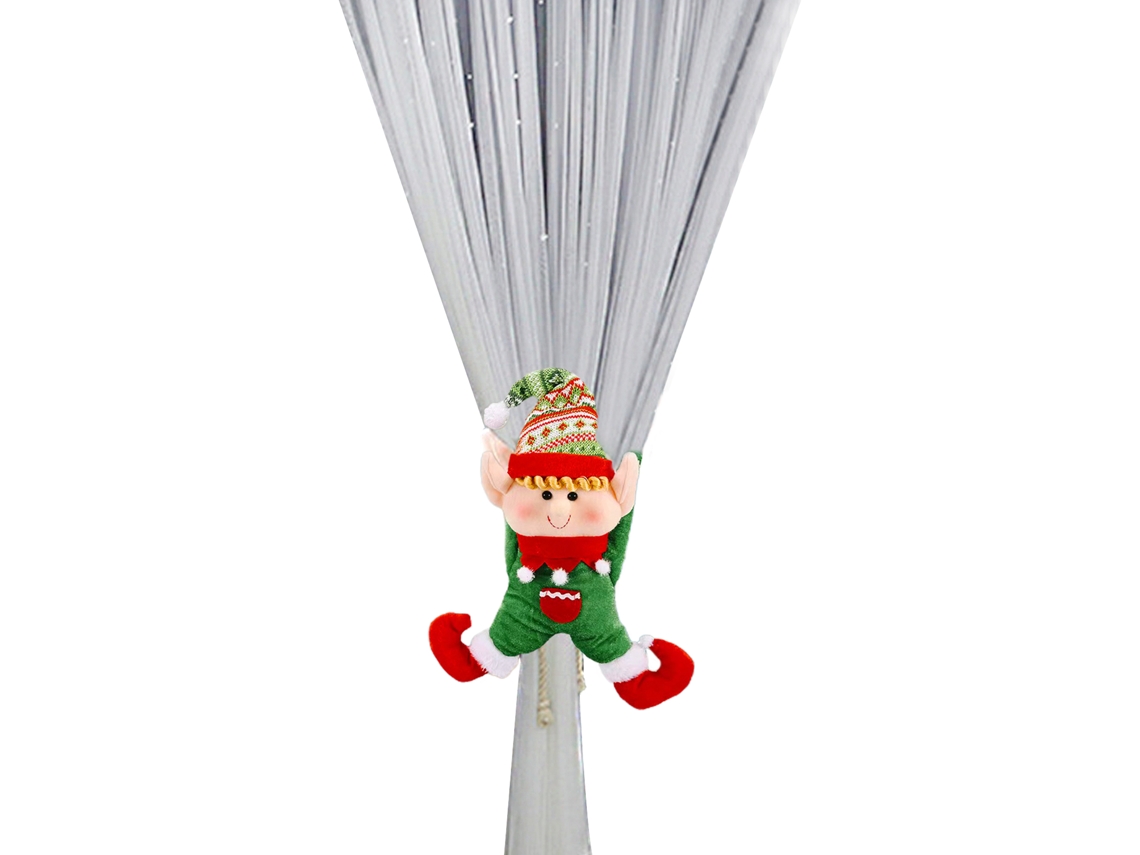 Árvore De Natal Compacta Laxiscreed Com Enfeites E Base De Linho Para Decoração De Janela E Escritório