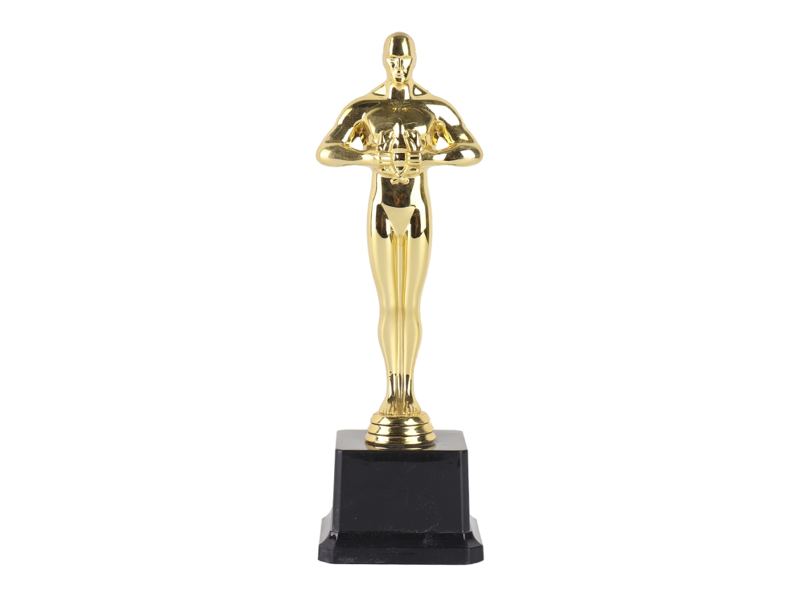 Troféu de Ouro Pequeno para Cerimônias e Decoração | S/MARCA