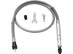 Cabo de extensão flexível de furadeira elétrica com porta brocas de 3mm para lixar, polir e cortar | S/MARCA