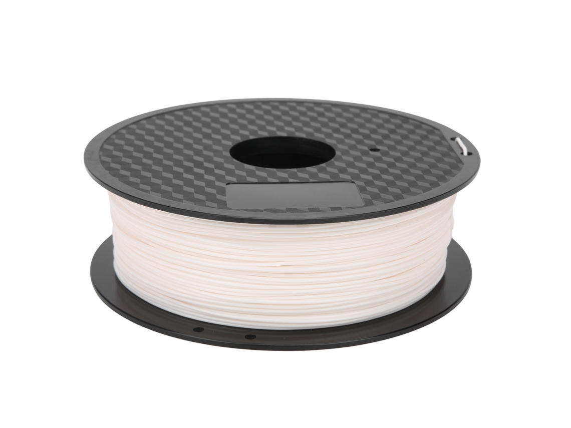 Filamento de Impressora 3d Pla Silk Branco 1.75mm 1kg para Acessórios