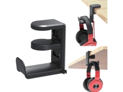 Suporte Ajustável para Fone Ouvido Mesa com Gancho ZYBLSSBB