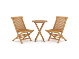 Garden Dining Set, Garden Dining Sets Vidaxl Marrom Madeira (n/a)