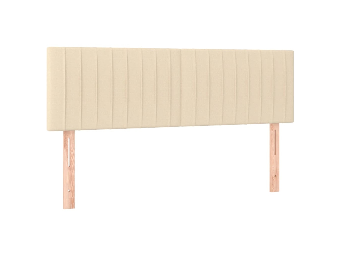 Headboard, Headboards Vidaxl Creme Tecido (144 Cm)