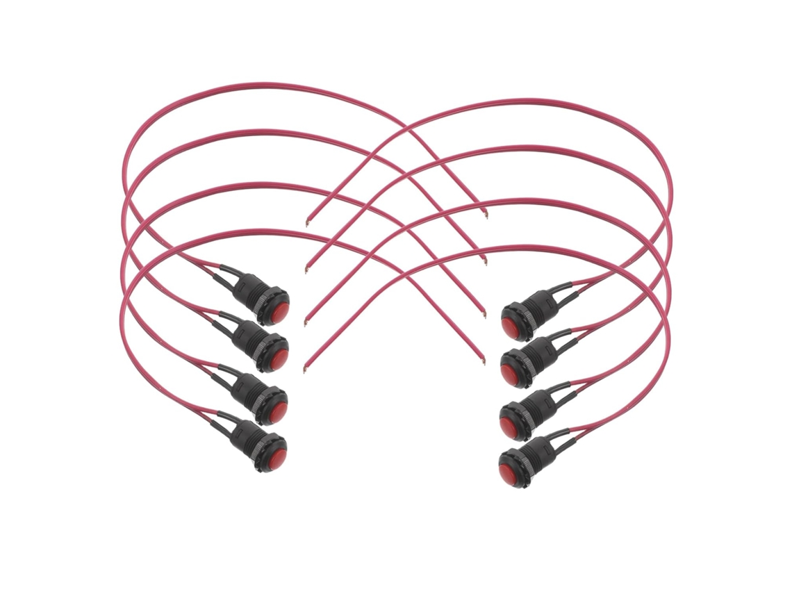 Conjunto De 10 Interruptores De Partida E Parada Para Guidão De Motocicleta/bicicleta De Montanha