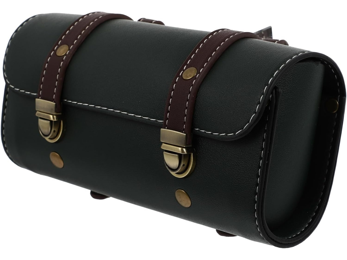 Bolsa De Guidão Estilo Retrô, Resistente Ao Desgaste E À Prova D'água.