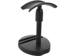 Suporte De Plástico Preto Com Design Multifuncional Encaixe Duplo Para Celular E Fone Ouvido, Portátil E Removível
