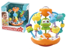 Brinquedo Interativo De Bola De Sapo Com Luz E Música B.active