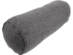 Travesseiro Cilíndrico Ergonômico para o Pescoço, Feito de Linho Algodão com Enchimento Pp, Ideal CHABERLU