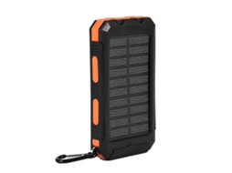 Kit Faça Você Mesmo Para Carregador Portátil Solar De 10000mah Com Carregamento Rápido Para Áreas Externas Com Bússola, Preto E Laranja Olysi Shop