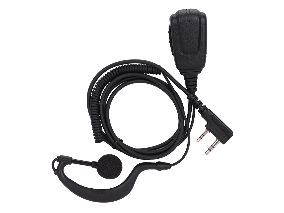Fone De Ouvido Intra Auricular (rádio 2 Vias, Microfone Universal)