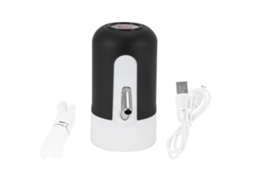 Bomba Elétrica Para Garrafa De Água, Carregamento Usb, Dispensador Potável Escritório Doméstico, Preto