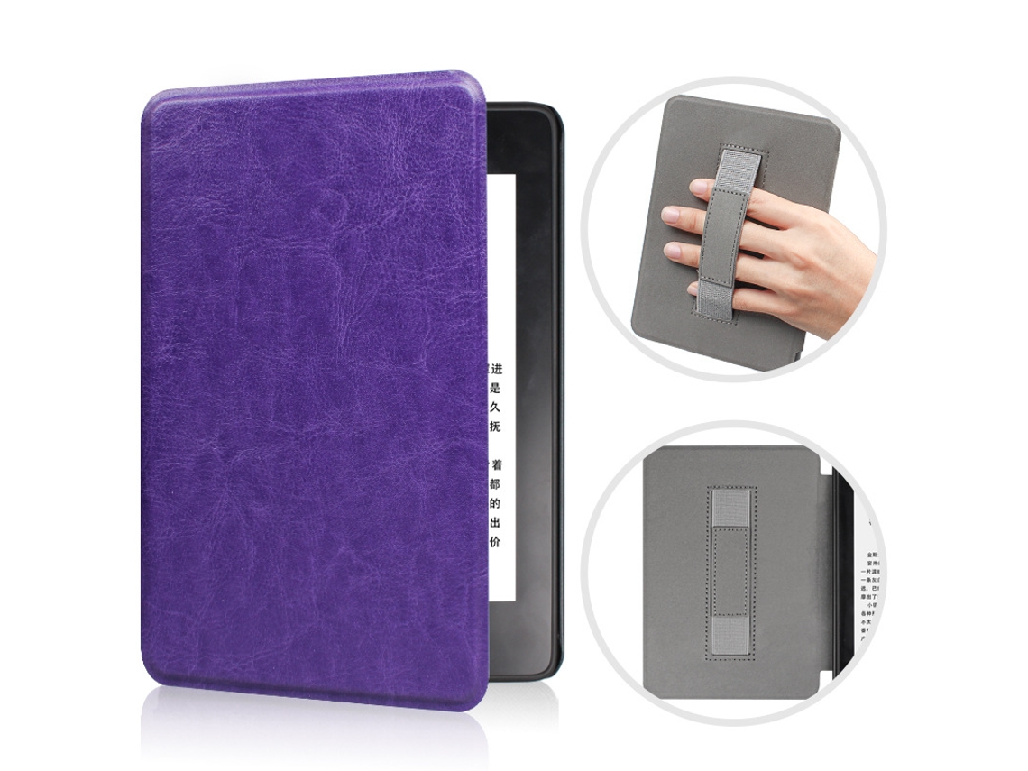 Capa Para Kindle Paperwhite 5 11ª Geração (6.8") 2021 Roxo Cuich
