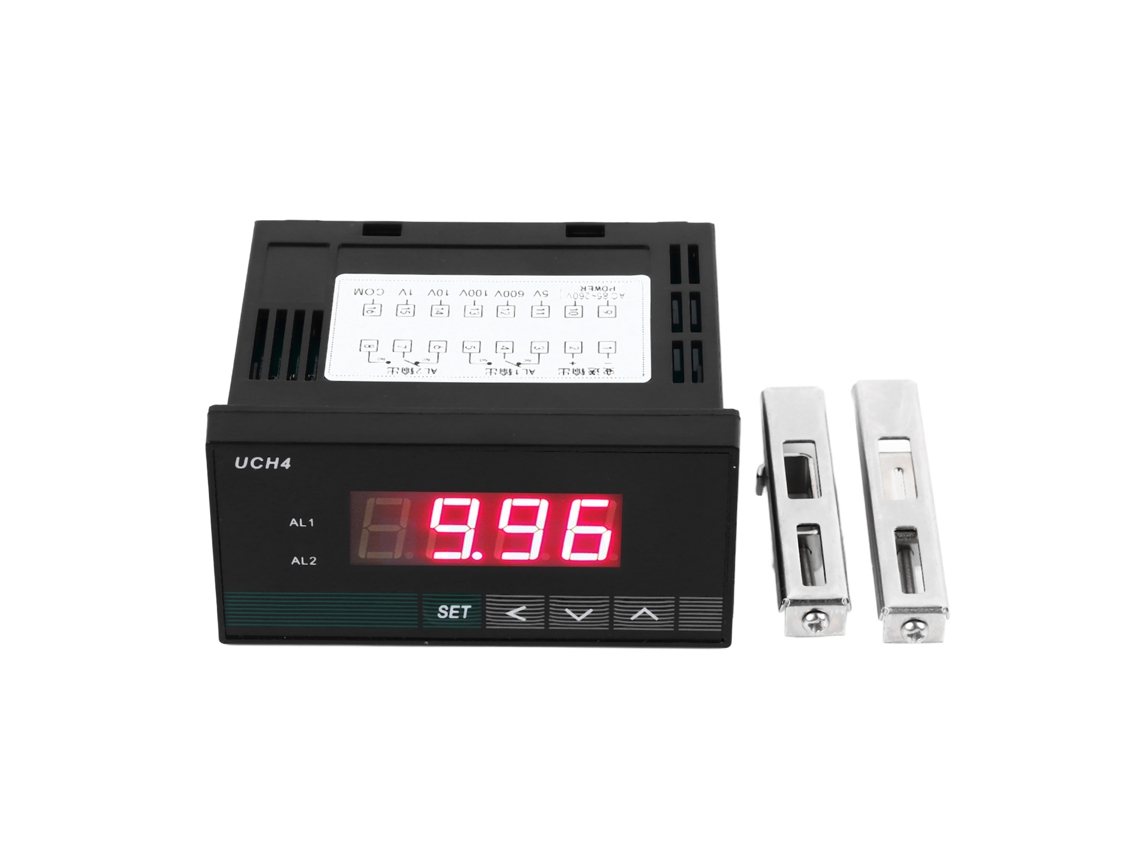 VOLTÍMETRO Digital YURU Ac Dc Tester 85‑260V com 2 Saídas de Relé para Máquinas Medidor de Tensão