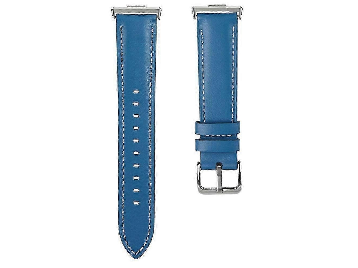 Pulseira De Couro Para Smartwatch - Pulseira Fina Compatível Com Watch Fit 3