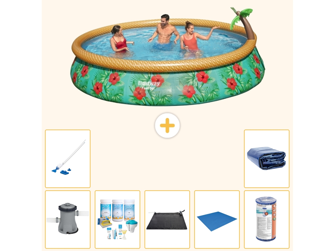 Bestway Piscina Bestway Fast Set Redonda - 457x84 Cm - 8-peças S21469