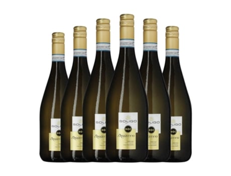 Espumante COLLI DEL SOLIGO Frizzante Extra Dry Prosecco Extra Seco (0.75 L - 6 Unidades)