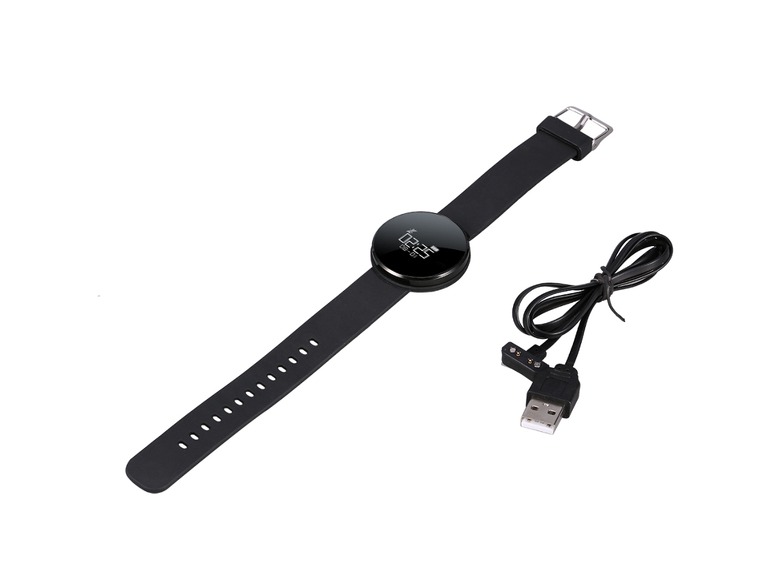 Pulseira inteligente com monitoramento cardíaco e à prova d'água EOOCOO