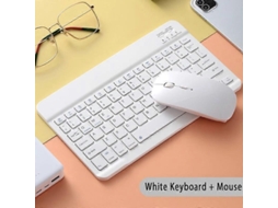 Teclado Bluetooth Compatível Com Russo, Árabe, Coreano, Espanhol, Para Android, Samsung, Windows, Apple, Mac, Ipad. Everley891