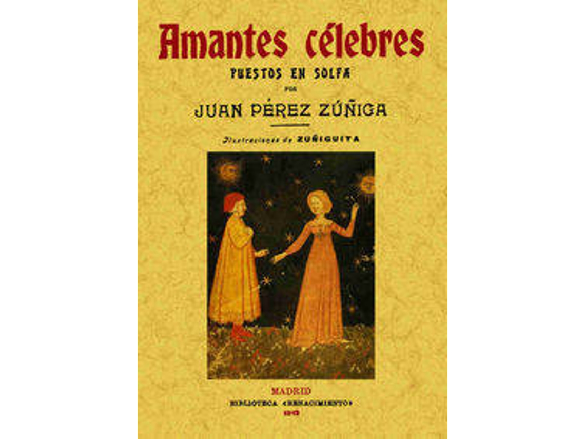 Livro Amantes Célebres de J C Gónzalez (Espanhol)