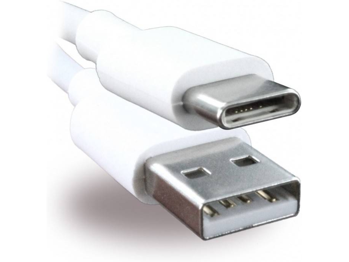 Cabo USB HUAWEI USB A/USB C 1 m Macho/Macho Branco