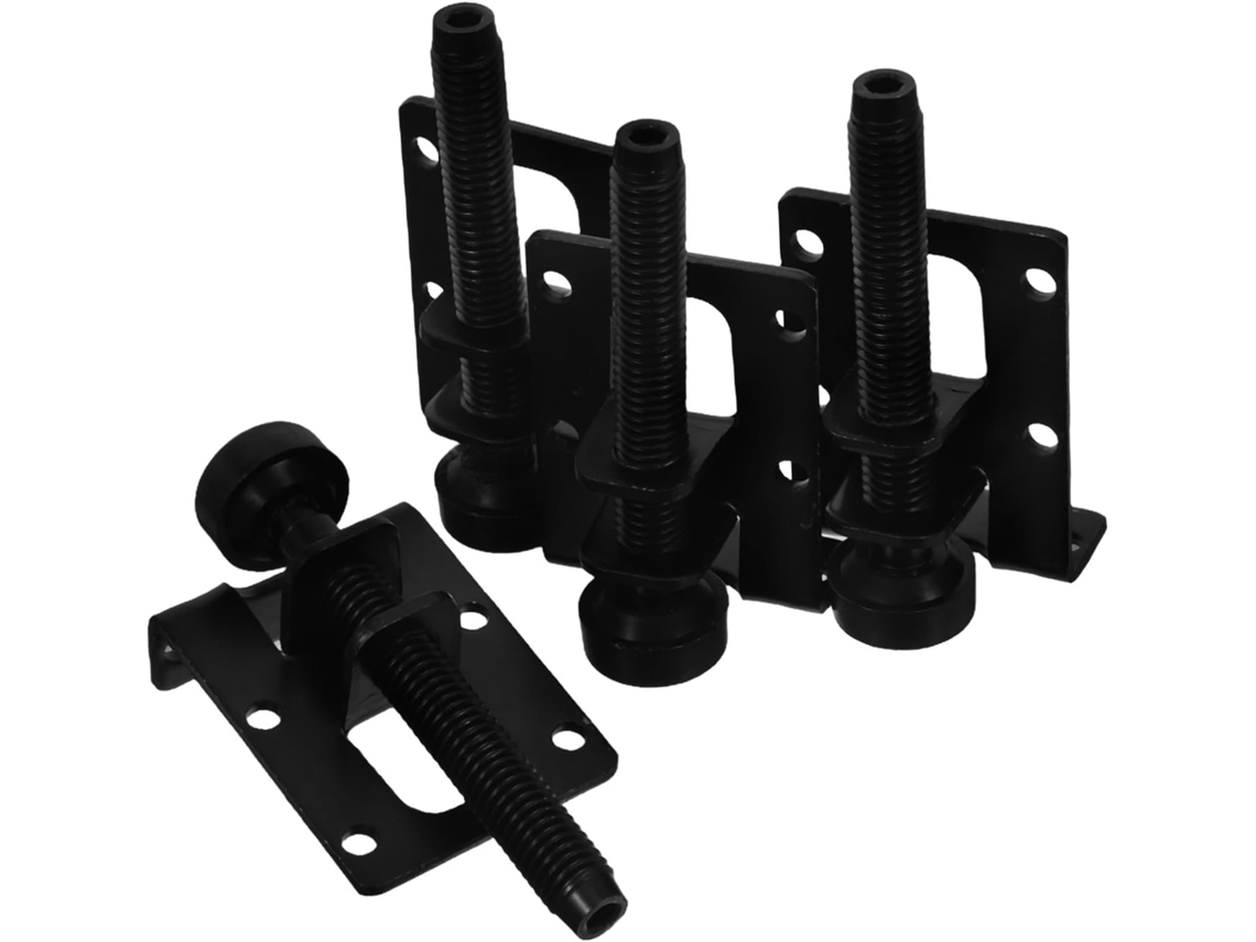Conjunto De 4 Pés Niveladores Ajustáveis Para Móveis, Resistentes, Ideais Para Mesas, Guarda Roupas E Bancadas De