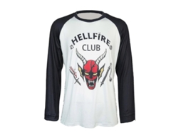 Camiseta Hellfire Club Stranger Things 4 para adultos 2022, engraçada e divertida, tamanhos P a 5XG, estilo 2.