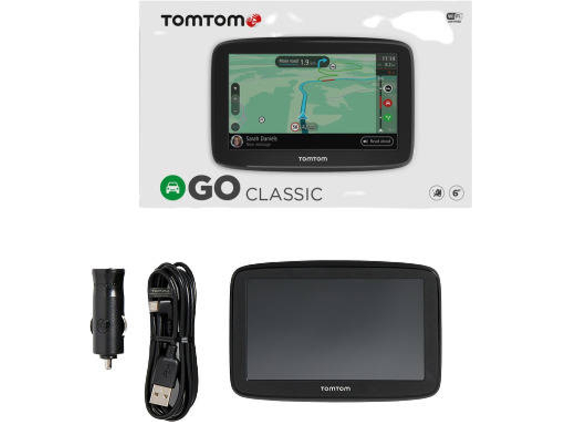 GPS TOMTOM Go Classic 6'' Worten.pt