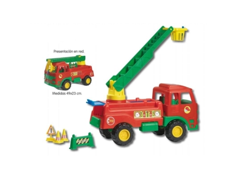 Camión De Bomberos Rojo De Jisa P24