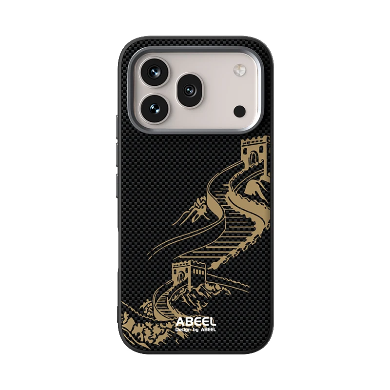 Capa Magnética Para Celular (honor Magic8 Pro Air) Com Textura De Fibra De Carbono E Protetor De Lente De Metal, Capa Rígida.