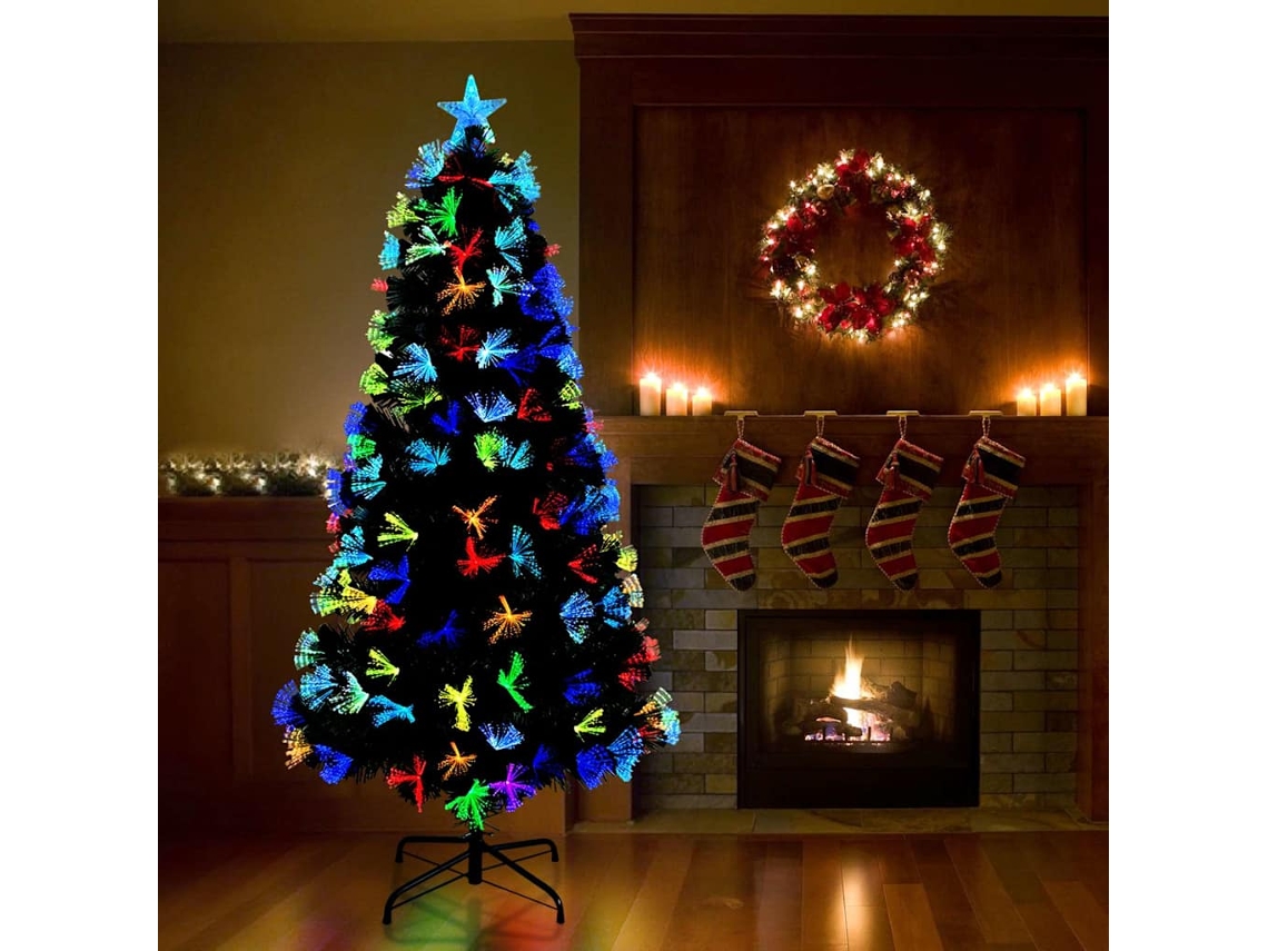 Vidaxl Árvore De Natal Artificial Verde 180 Cm Pvc