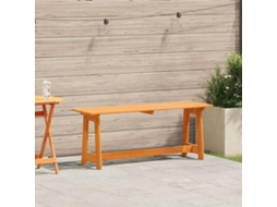 Vidaxl Banco De Exterior Castanho 119 X 37 X 47 Cm
