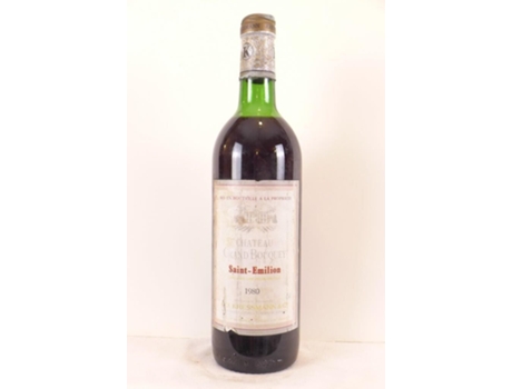Vinho Tinto CHÂTEAU GRAND BOUQUEY 1980 (75 cl - 1 unidade)