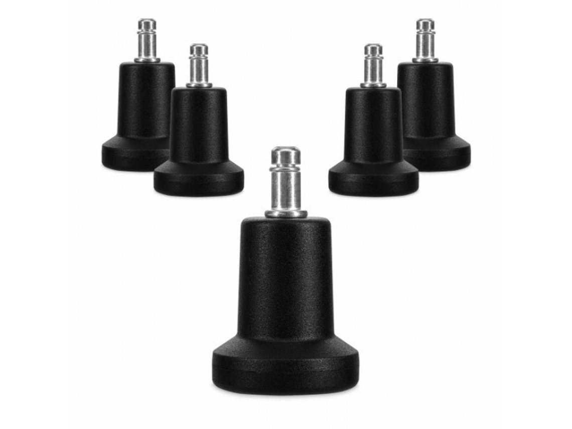Conjunto De 5 Campainhas Para Cadeiras De Escritório Pacote Com 5 Unidades Para Reposição. Aquaforge
